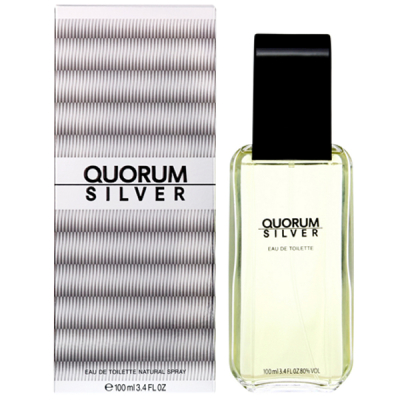 Antonio Puig Quorum Silver EDT 100ml за Мъже БЕЗ ОПАКОВКА Мъжки Парфюми без опаковка