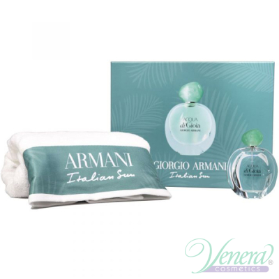Armani Acqua Di Gioia Комплект (EDP 100ml + Towel) за Жени Дамски комплекти
