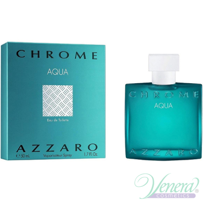 Azzaro Chrome Aqua EDT 50ml за Мъже Мъжки Парфюми