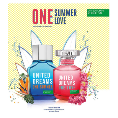 Benetton United Dreams One Love EDT 80ml за Жени Дамски Парфюми