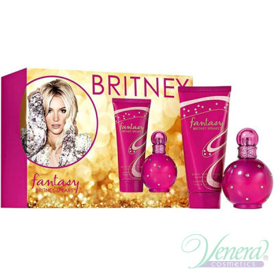 Britney Spears Fantasy Комплект (EDP 50ml + Body Souffle 100ml) за Жени Дамски Комплекти