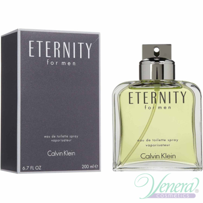 Calvin Klein Eternity EDT 200ml за Мъже Мъжки Парфюми