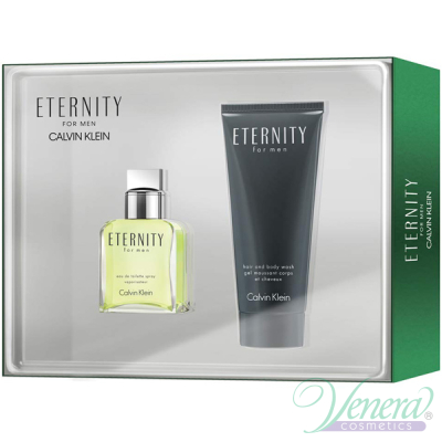 Calvin Klein Eternity Комплект (EDT 30ml + Hair & Body Wash 100ml) за Мъже Мъжки Комплекти