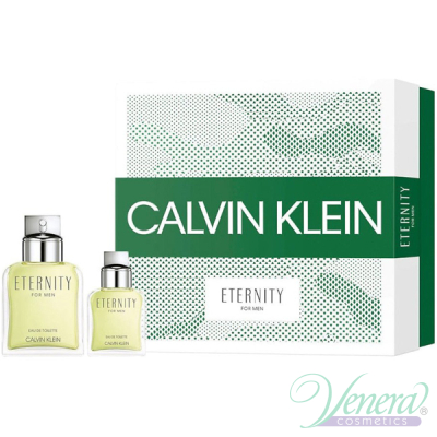 Calvin Klein Eternity Комплект (EDT 100ml +EDT 20ml + Deo Stick 75ml) за Мъже Мъжки Комплекти