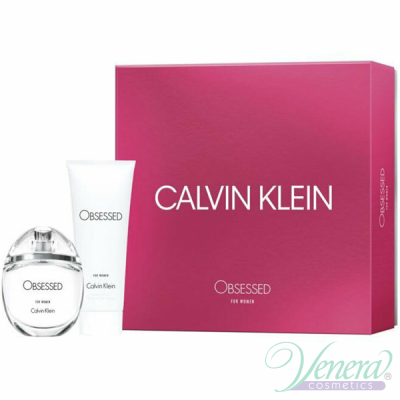 Calvin Klein Obsessed For Women Комплект (EDP 50ml + BL 100ml) за Жени Дамски Комплекти