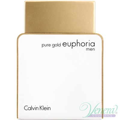 Calvin Klein Pure Gold Euphoria Men EDP 100ml за Мъже БЕЗ ОПАКОВКА Дамски Парфюми без опаковка