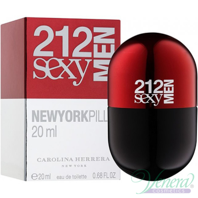 Carolina Herrera 212 Sexy Men Pills EDT 20ml за Мъже Мъжки Парфюми