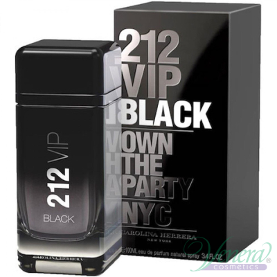 Carolina Herrera 212 VIP Black EDP 200ml за Мъже Мъжки Парфюми