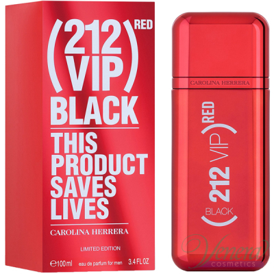 Carolina Herrera 212 VIP Black Red EDP 100ml за Мъже Мъжки Парфюми