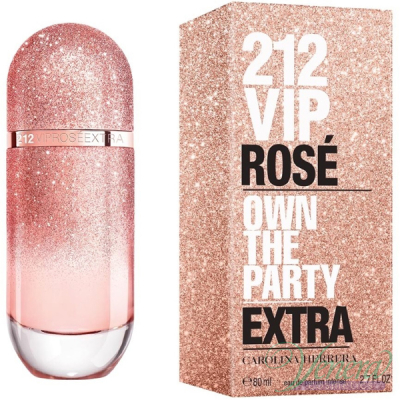 Carolina Herrera 212 VIP Rose Extra EDP 80ml за...