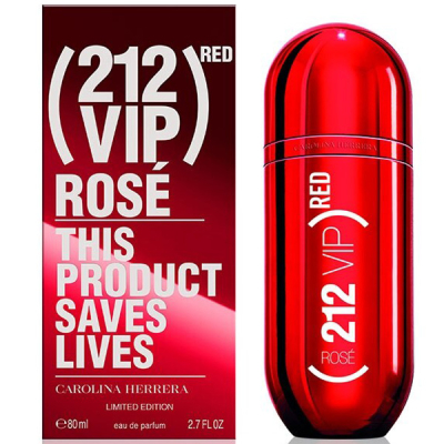 Carolina Herrera 212 VIP Rose Red EDP 80ml за Жени Дамски Парфюми