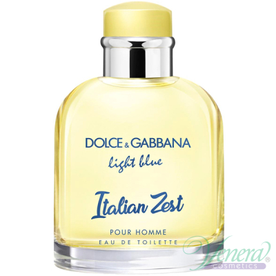 D&G Light Blue Italian Zest Pour Homme EDT 125ml за Мъже БЕЗ ОПАКОВКА Мъжки Парфюми без опаковка