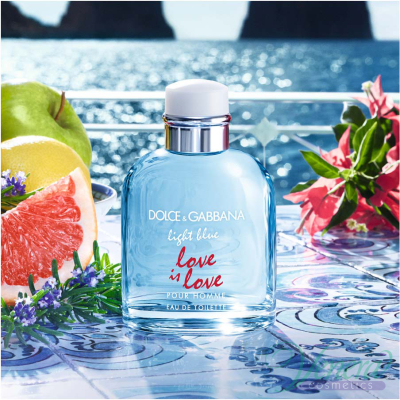 Dolce&Gabbana Light Blue Love Is Love Pour Homme EDT 125ml за Мъже БЕЗ ОПАКОВКА Мъжки Парфюми без опаковка