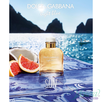Dolce&Gabbana Light Blue Sun Pour Homme EDT 125ml за Мъже Мъжки Парфюми
