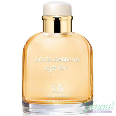 Dolce&Gabbana Light Blue Sun Pour Homme EDT 125ml за Мъже БЕЗ ОПАКОВКА