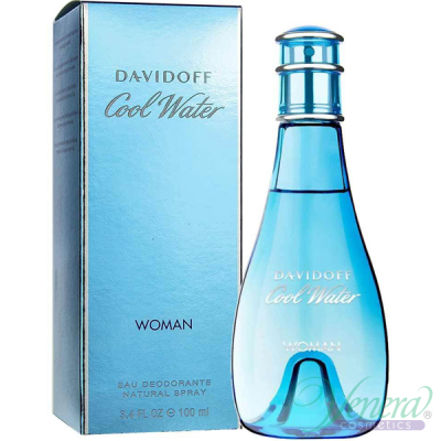 Davidoff Cool Water Eau Deodorante 100ml за Жени Дамски Продукти за лице и тяло
