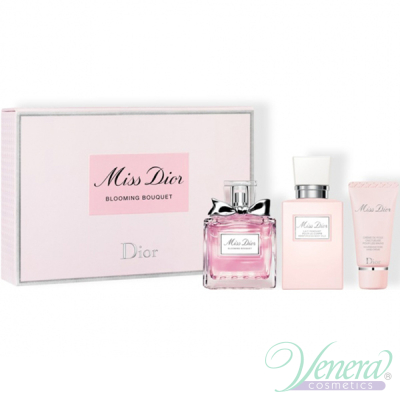 Dior Miss Dior Blooming Bouquet Комплект (EDT 50ml + Body Milk 75ml + Hand Cream) за Жени Дамски Комплекти