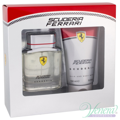 Ferrari Scuderia Ferrari Комплект (EDT 75ml + SG 150ml) за Мъже Мъжки Комплекти