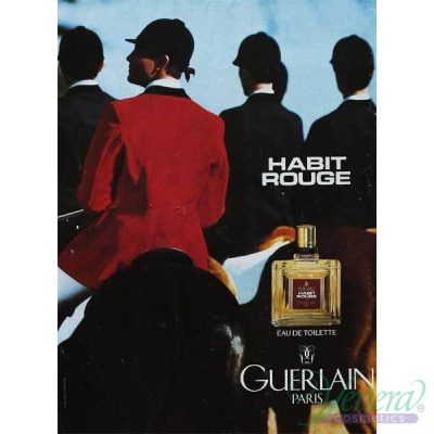 Guerlain Habit Rouge Eau de Parfum EDP 100ml за Мъже Мъжки Парфюми