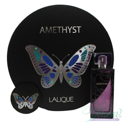 Lalique Amethyst Комплект (EDP 100ml + Mirror) за Жени Дамски Комплекти