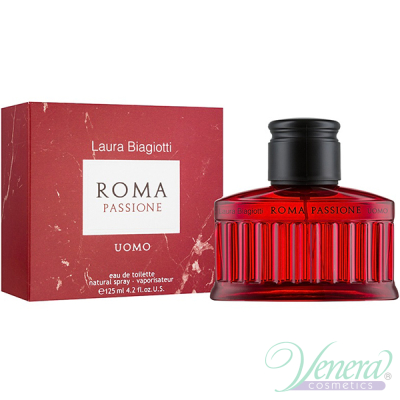 Laura Biagiotti Roma Passione Uomo EDT 125ml за Мъже Мъжки Продукти