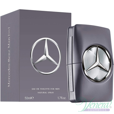 Mercedes-Benz Man Grey EDT 50ml за Мъже Мъжки Парфюми