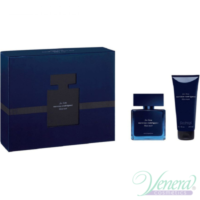 Narciso Rodriguez for Him Bleu Noir Eau de Parfum Комплект (EDP 50ml + SG 200ml) за Мъже Мъжки Комплекти