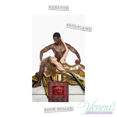 Versace Eros Flame EDP 100ml за Мъже БЕЗ ОПАКОВКА Мъжки Парфюми без капачка