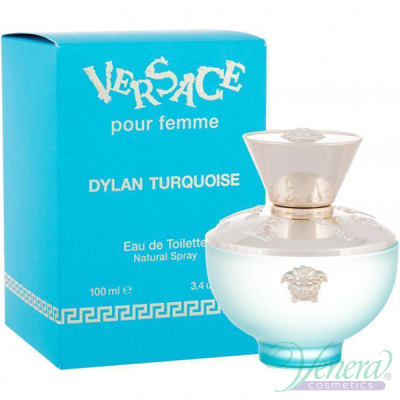 Versace Pour Femme Dylan Turquoise EDT 50ml за Жени Дамски Парфюми