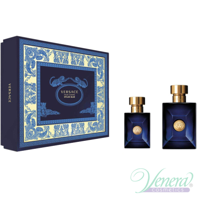 Versace Pour Homme Dylan Blue Комплект (EDT 100ml + EDT 30ml) за Мъже Мъжки Комплекти