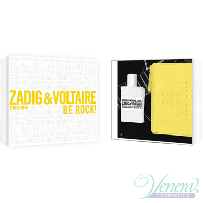 Zadig & Voltaire This is Her Комплект (EDP 50ml + Yellow Pouch) Be Rock! за Жени Дамски Комплекти