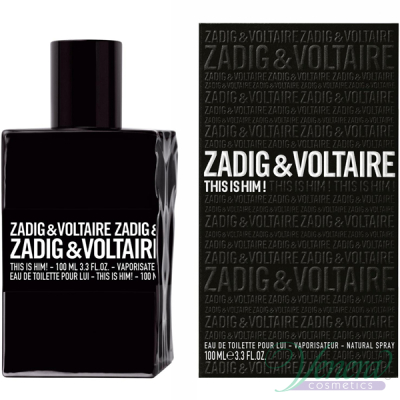 Zadig & Voltaire This is Him EDT 50ml за Мъже Мъжки Парфюми