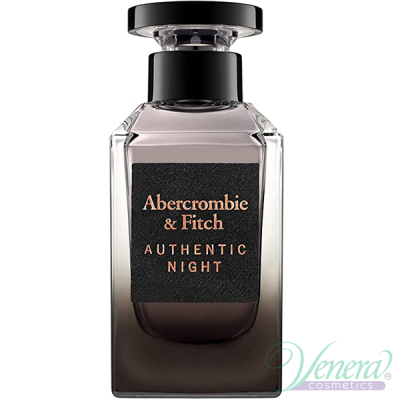 Abercrombie & Fitch Authentic Night Man EDT 100ml за Мъже БЕЗ ОПАКОВКА Мъжки Парфюми без опаковка