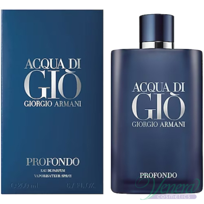 Armani Acqua Di Gio Profondo EDP 200ml за Мъже Мъжки Парфюми