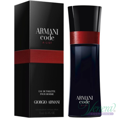 Armani Code A-List EDT 75ml за Mъже Мъжки Парфюми