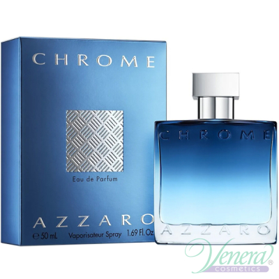 Azzaro Chrome Eau de Parfum EDP 50ml за Мъже Мъжки Парфюми