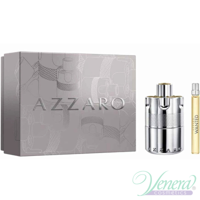 Azzaro Wanted Eau de Parfum Комплект (EDP 100ml + EDP 10ml) за Мъже Мъжки Комплекти