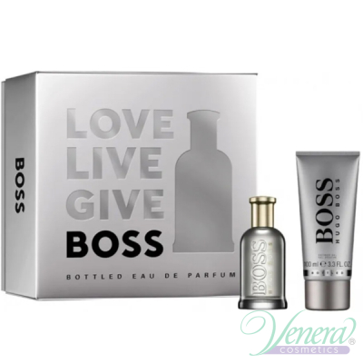 Boss Bottled Eau de Parfum Комплект (EDP 50ml + Shower Gel 100ml) за Мъже