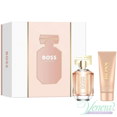 Boss The Scent for Her Комплект (EDP 50ml + BL 75ml) за Жени Дамски Комплекти