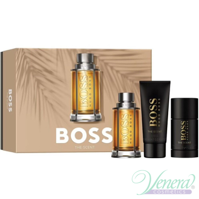 Boss The Scent Set (EDT 100ml + Deo Stick 75ml ...