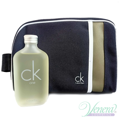 Calvin Klein CK One Комплект (EDT 100ml + Bag) за Мъже и Жени За Мъже и Жени