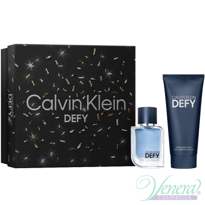 Calvin Klein Defy Комплект (EDT 50ml + SG 100ml) за Мъже