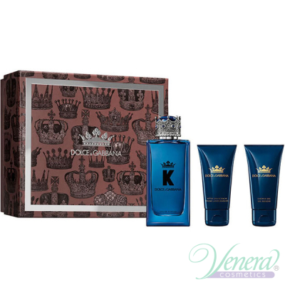 Dolce&Gabbana K by Dolce&Gabbana Eau de Parfum Комплект (EDP 100ml + ASB 50ml + SG 50ml) за Мъже