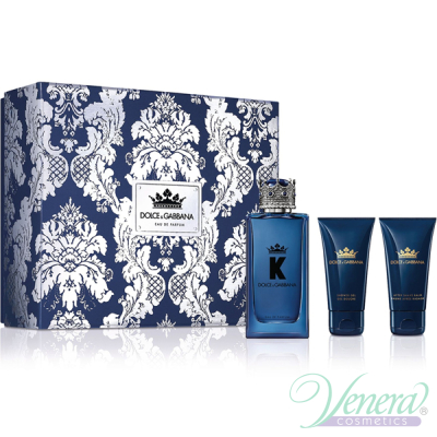 Dolce&Gabbana K by Dolce&Gabbana Eau de Parfum Комплект (EDP 100ml + ASB 50ml + SG 50ml) за Мъже Мъжки Комплекти