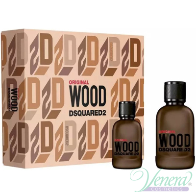 Dsquared2 Original Wood Комплект (EDP 100ml + EDP 30ml) за Мъже Мъжки Комплекти