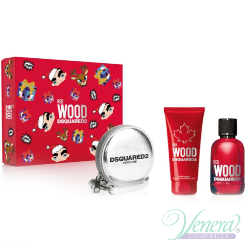 Dsquared2 Wood for Her Комплект (EDT 50ml + BL 50ml + SG 50ml) за Жени