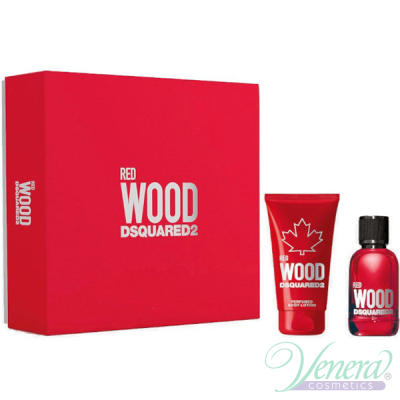 Dsquared2 Red Wood Комплект (EDT 30ml + SG 50ml) за Жени Дамски Комплекти