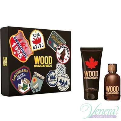 Dsquared2 Wood for Him Комплект (EDT 100ml + SG...