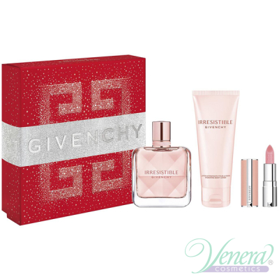 Givenchy Irresistible Комплект (EDP 50ml + BL 100ml + Lipstick) за Жени Дамски Комплекти