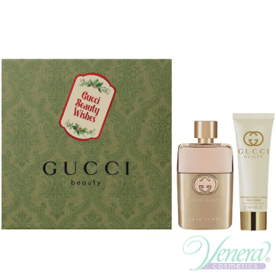 Gucci Guilty Eau de Parfum Комплект (EDP 50ml + BL 50ml) за Жени Дамски Комплекти